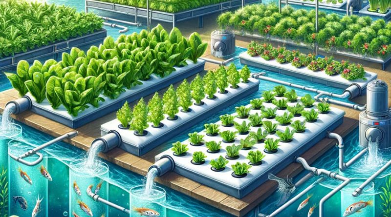 Rau sạch trồng Aquaponics