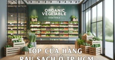 top cửa hàng rau sạch ở tp HCM